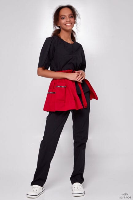 Improfi A104 Apron Red 01