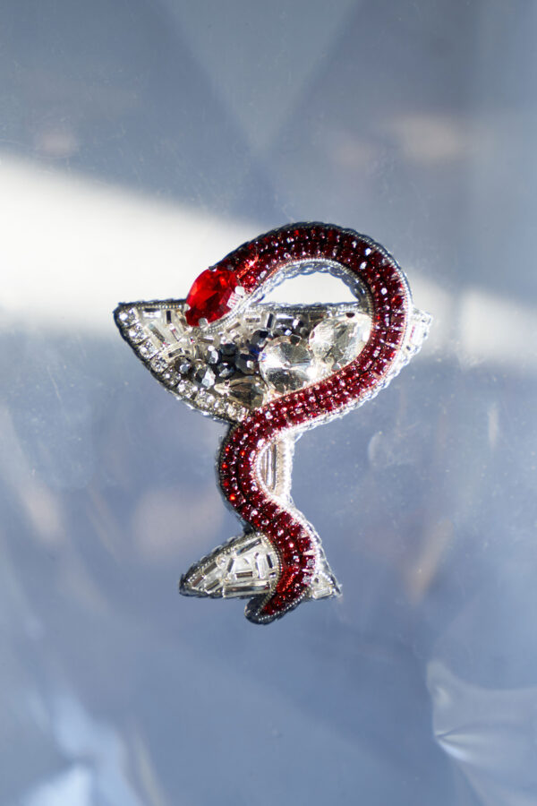 Брошки медичні ручної роботи – Легені, Келих Гігеї, Кадуцей, Мікроскоп, Стетоскоп, Дерматоскоп