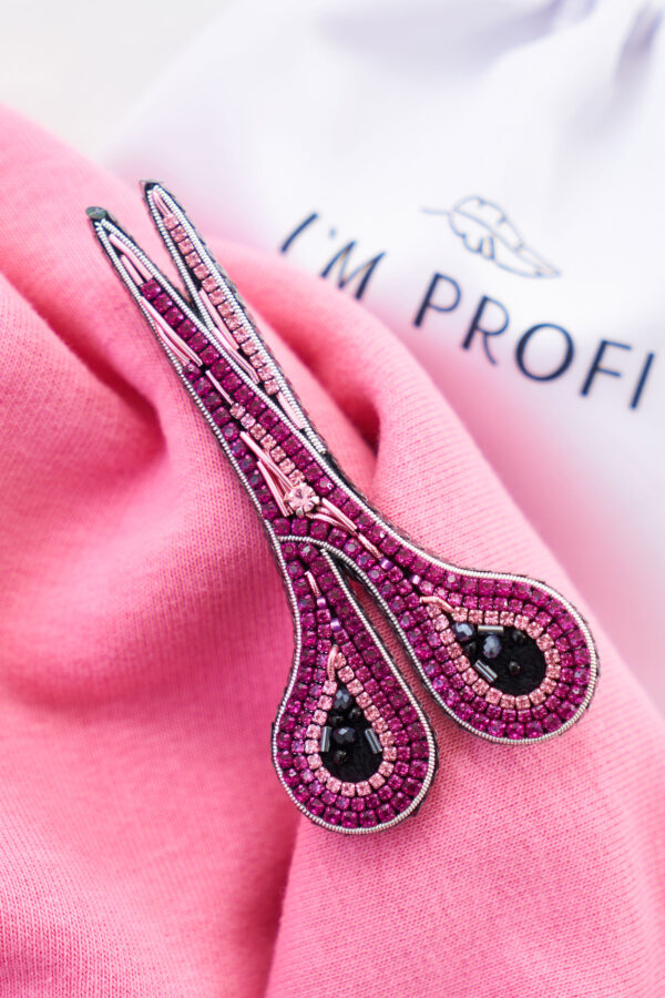 Брошки ручної роботи (для перукаря) – Ножиці