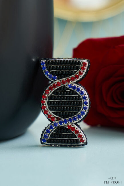 Брошки медичні ручної роботи – Серце, Око, УЗД, ДНК, Матка, Лелека, Дерево