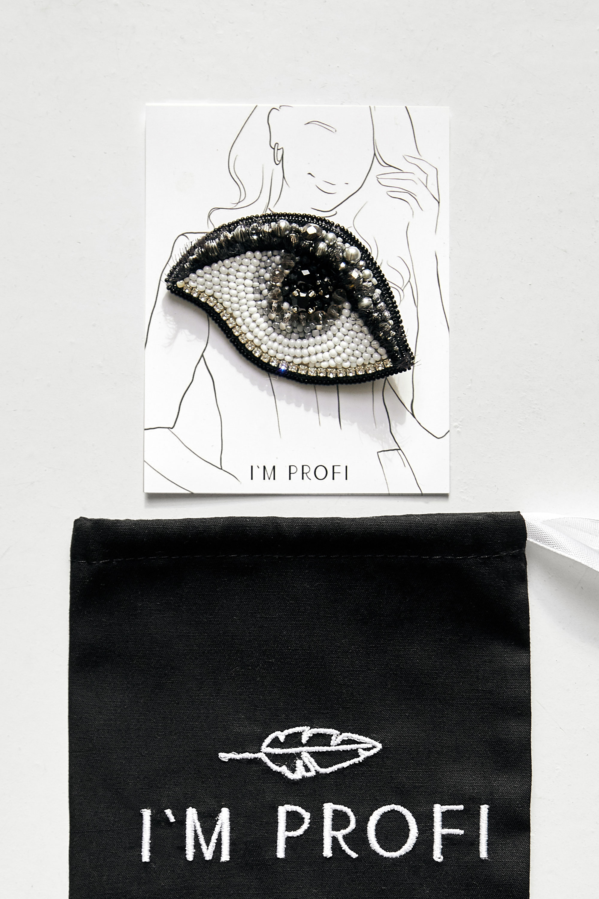 Брошки медичні ручної роботи – Серце, Око, УЗД, ДНК, Матка, Лелека, Дерево - Зображення 8