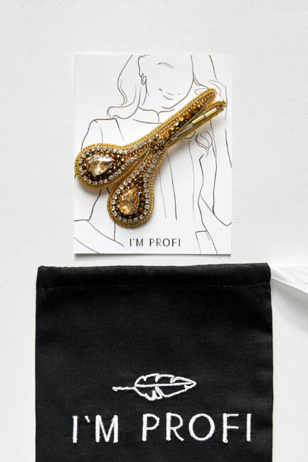 Брошки ручної роботи (для перукаря) – Ножиці