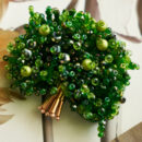 Брошки медичні ручної роботи – Серце, Око, УЗД, ДНК, Матка, Лелека, Дерево - Зелене дерево #2