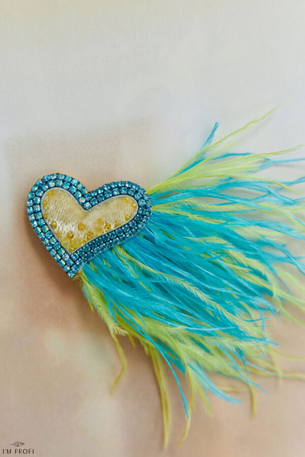 Брошки медичні ручної роботи – Серце, Око, УЗД, ДНК, Матка, Лелека, Дерево