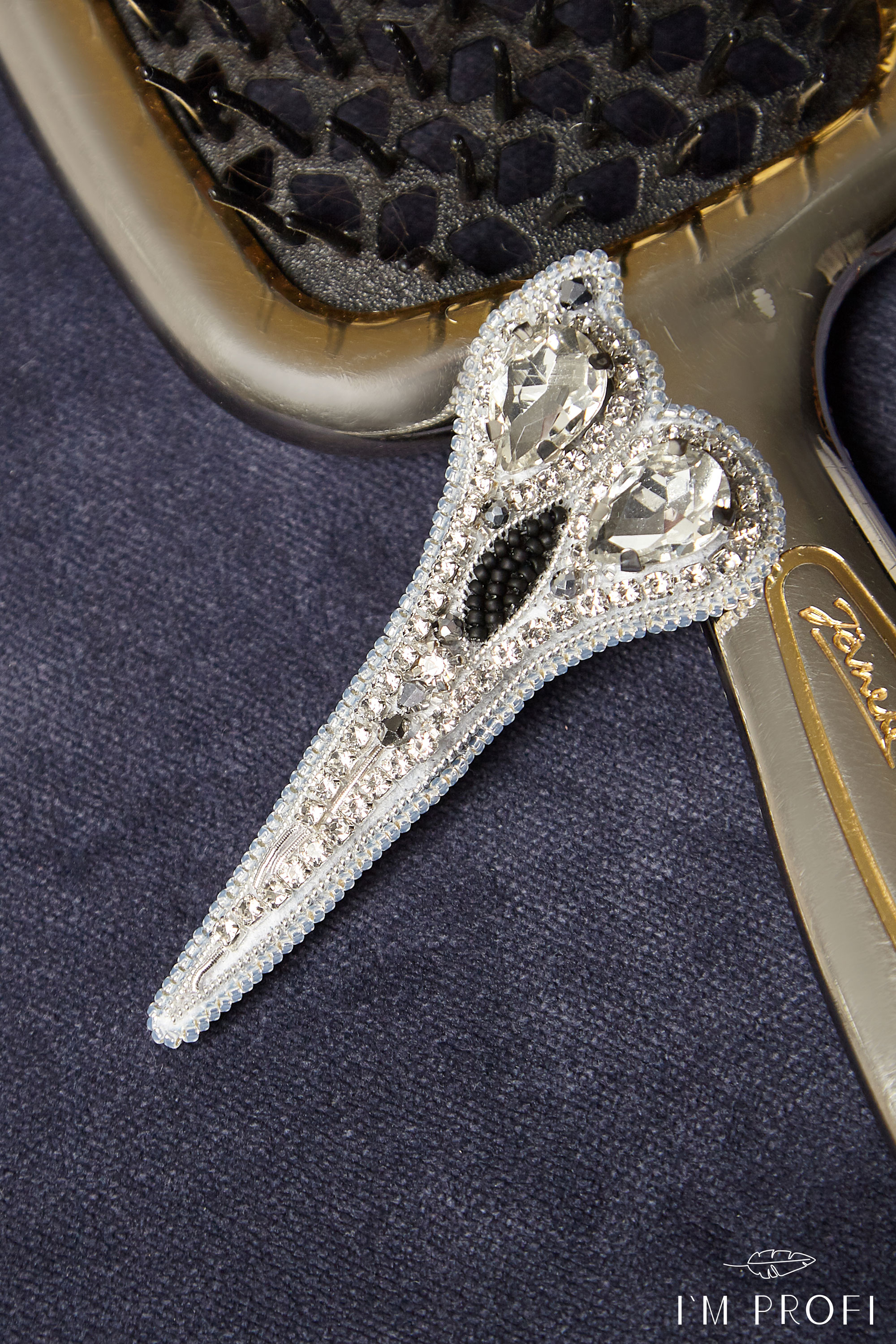 Брошки ручної роботи (для перукаря) – Ножиці - Зображення 5