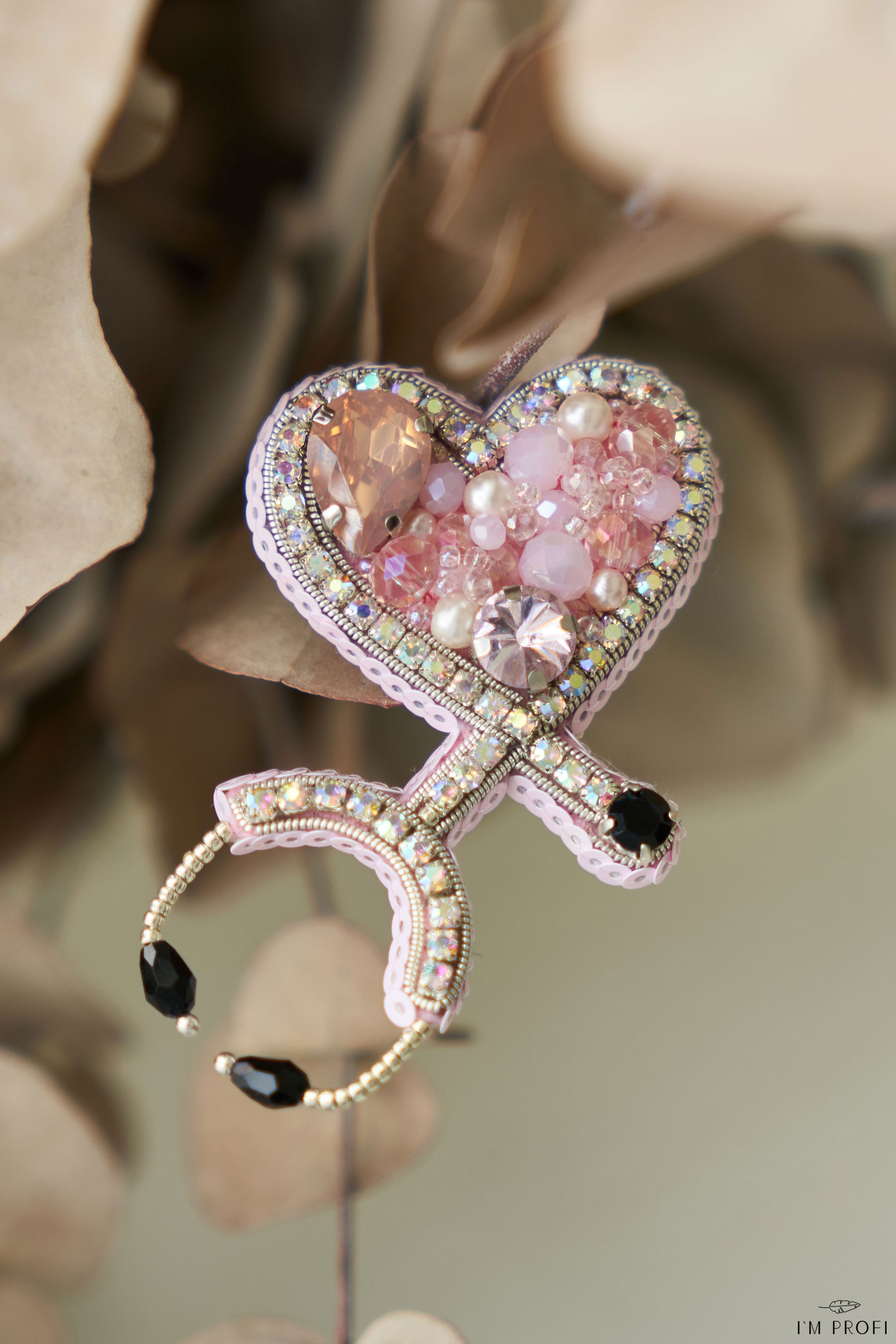 Брошки медичні ручної роботи – Легені, Келих Гігеї, Кадуцей, Мікроскоп, Стетоскоп, Дерматоскоп - Зображення 16