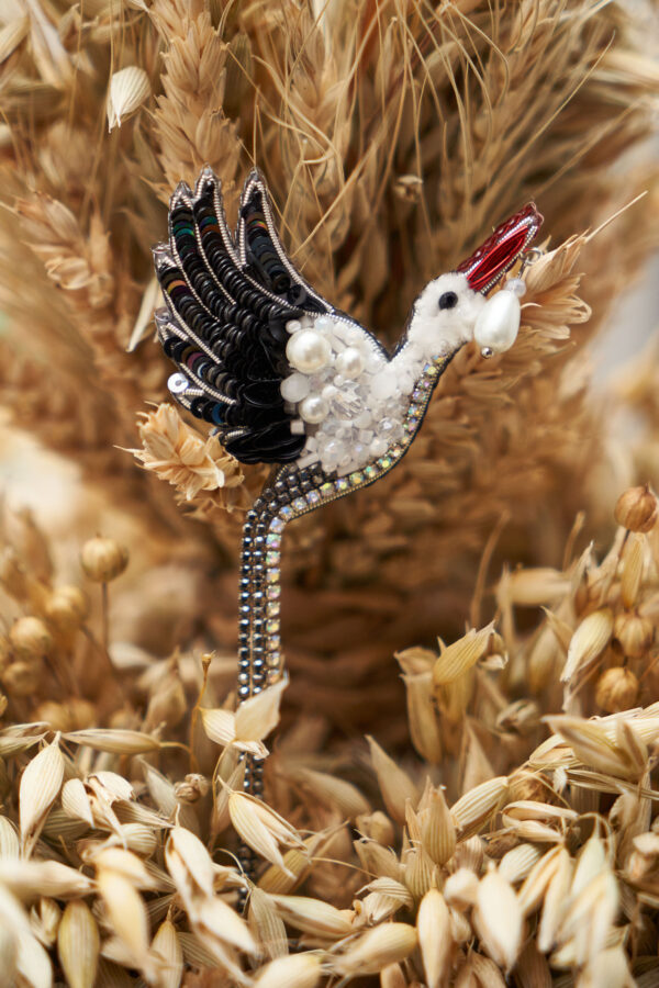 Брошки медичні ручної роботи – Серце, Око, УЗД, ДНК, Матка, Лелека, Дерево