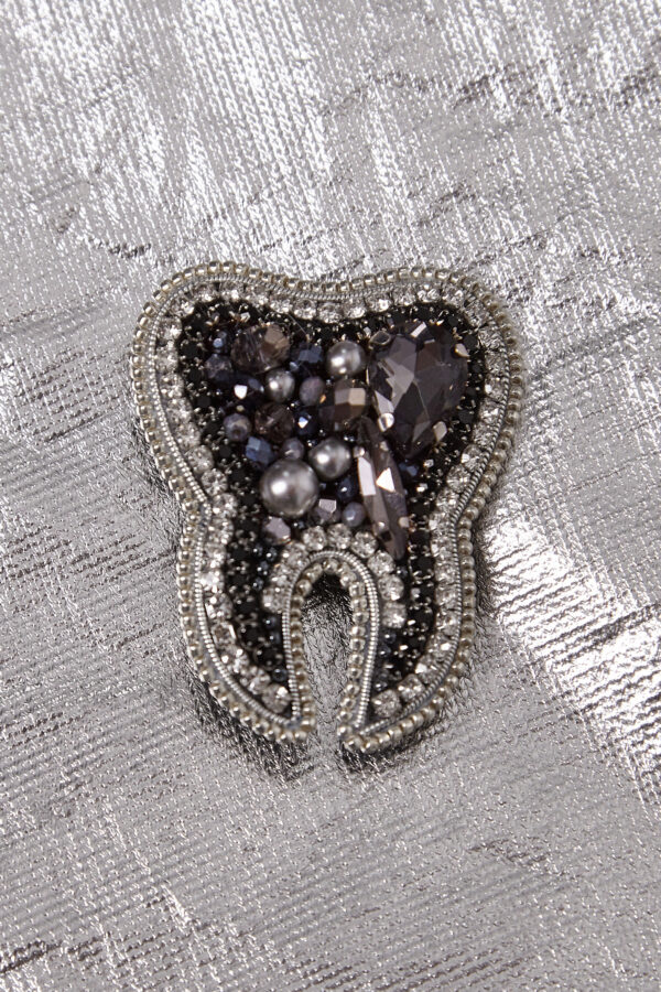 Брошки ручної роботи – Зуби (для стоматолога)