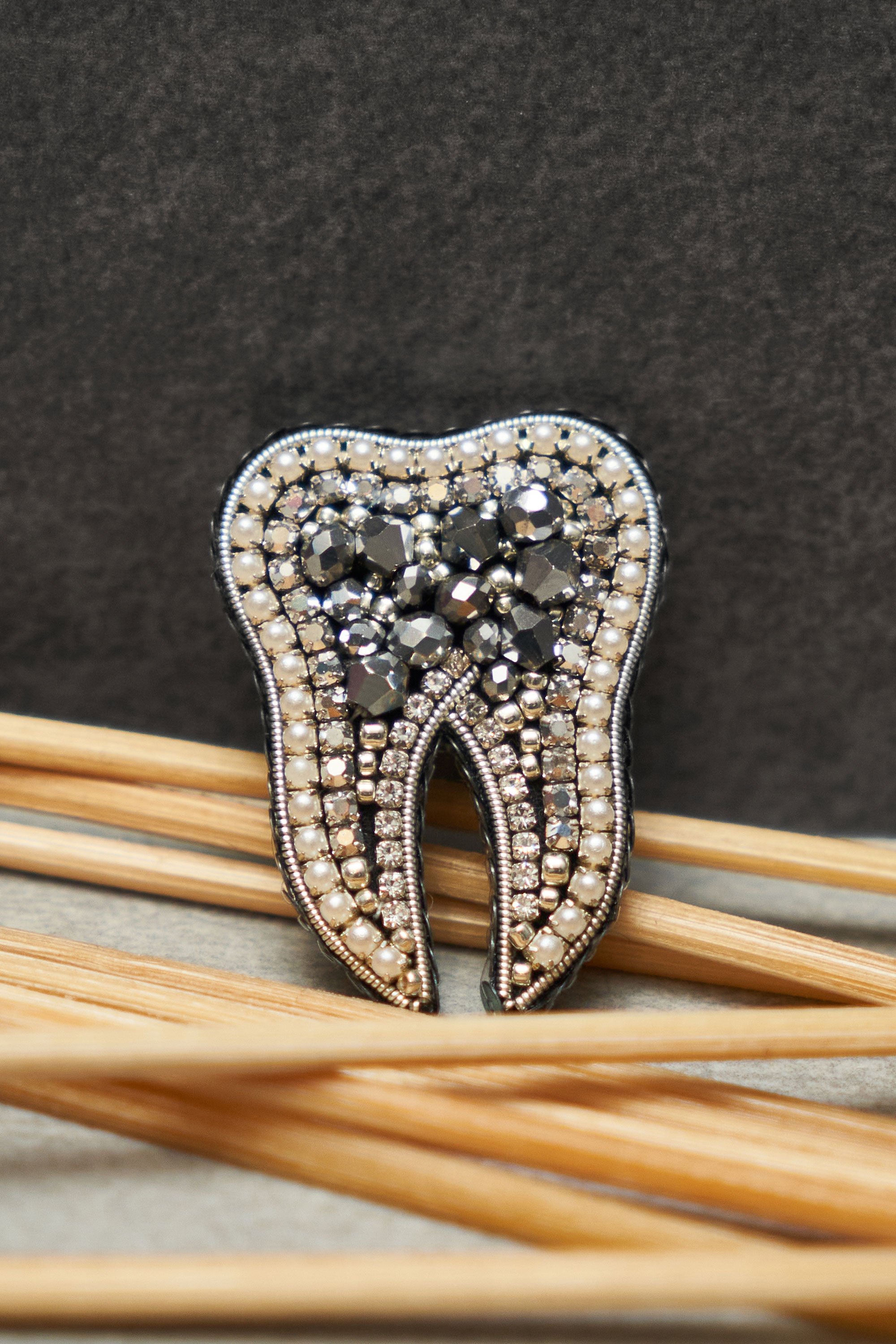 Брошки ручної роботи – Зуби (для стоматолога) - Зображення 15