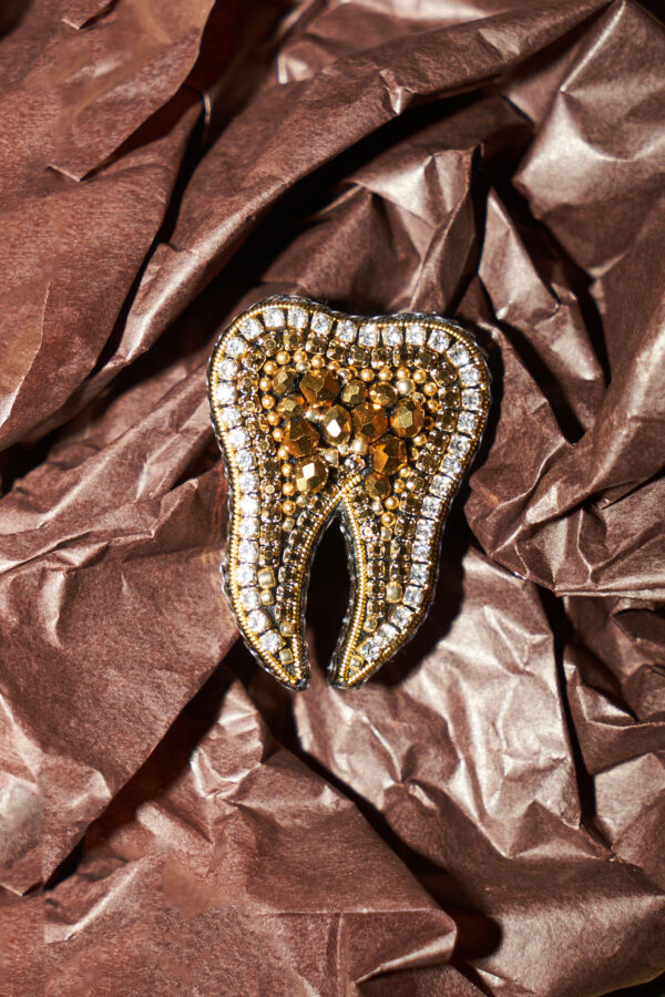 Брошки ручної роботи – Зуби (для стоматолога)