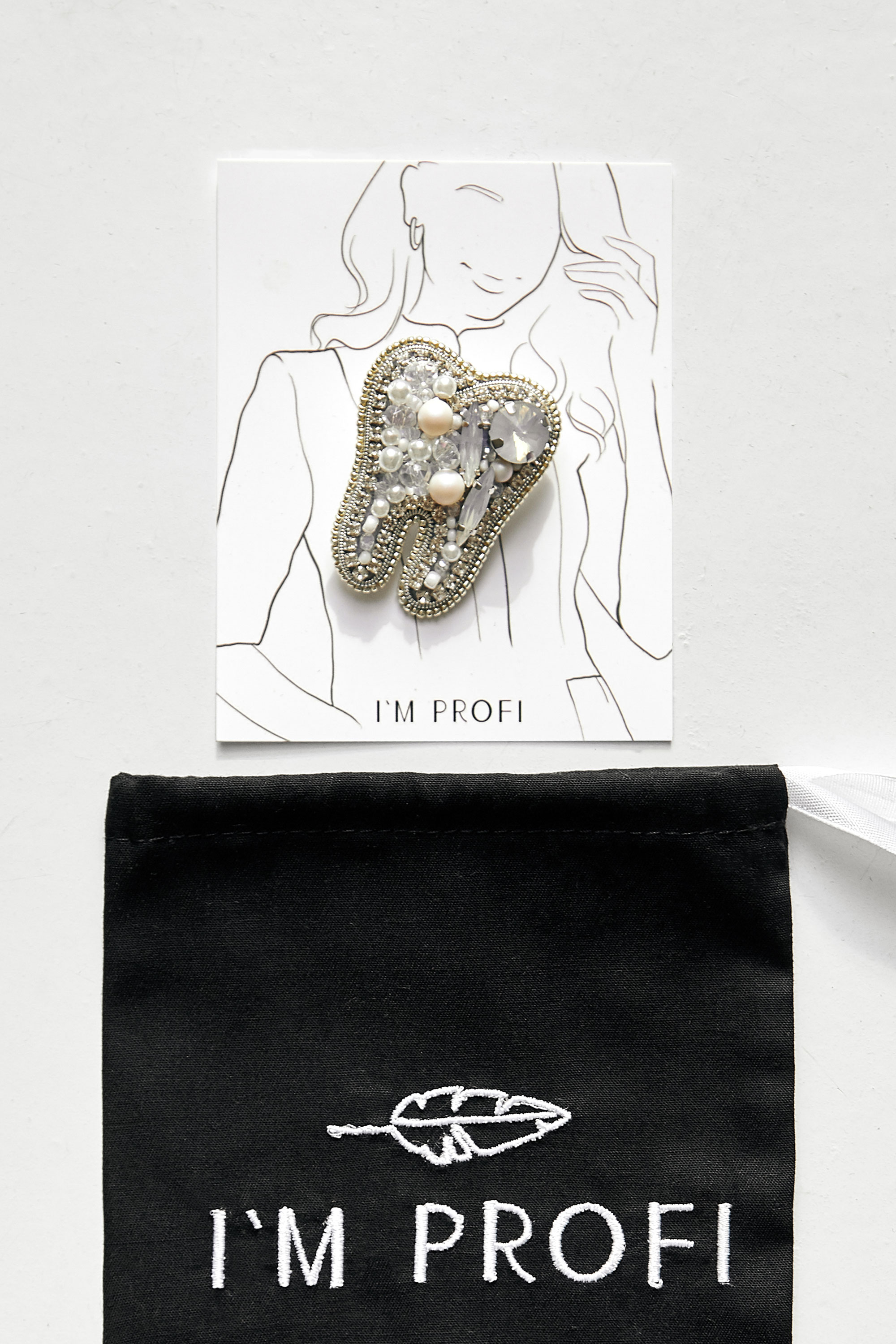 Брошки ручної роботи – Зуби (для стоматолога) - Зображення 13