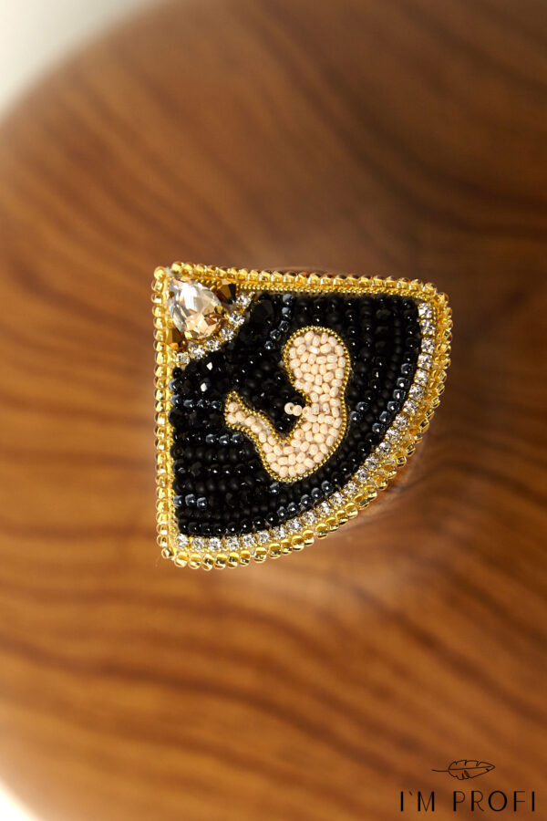 Брошки медичні ручної роботи – Серце, Око, УЗД, ДНК, Матка, Лелека, Дерево