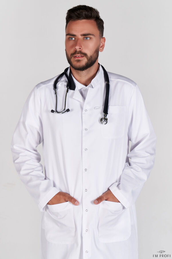 Чоловічий медичний халат (46-64 розмір) – P128