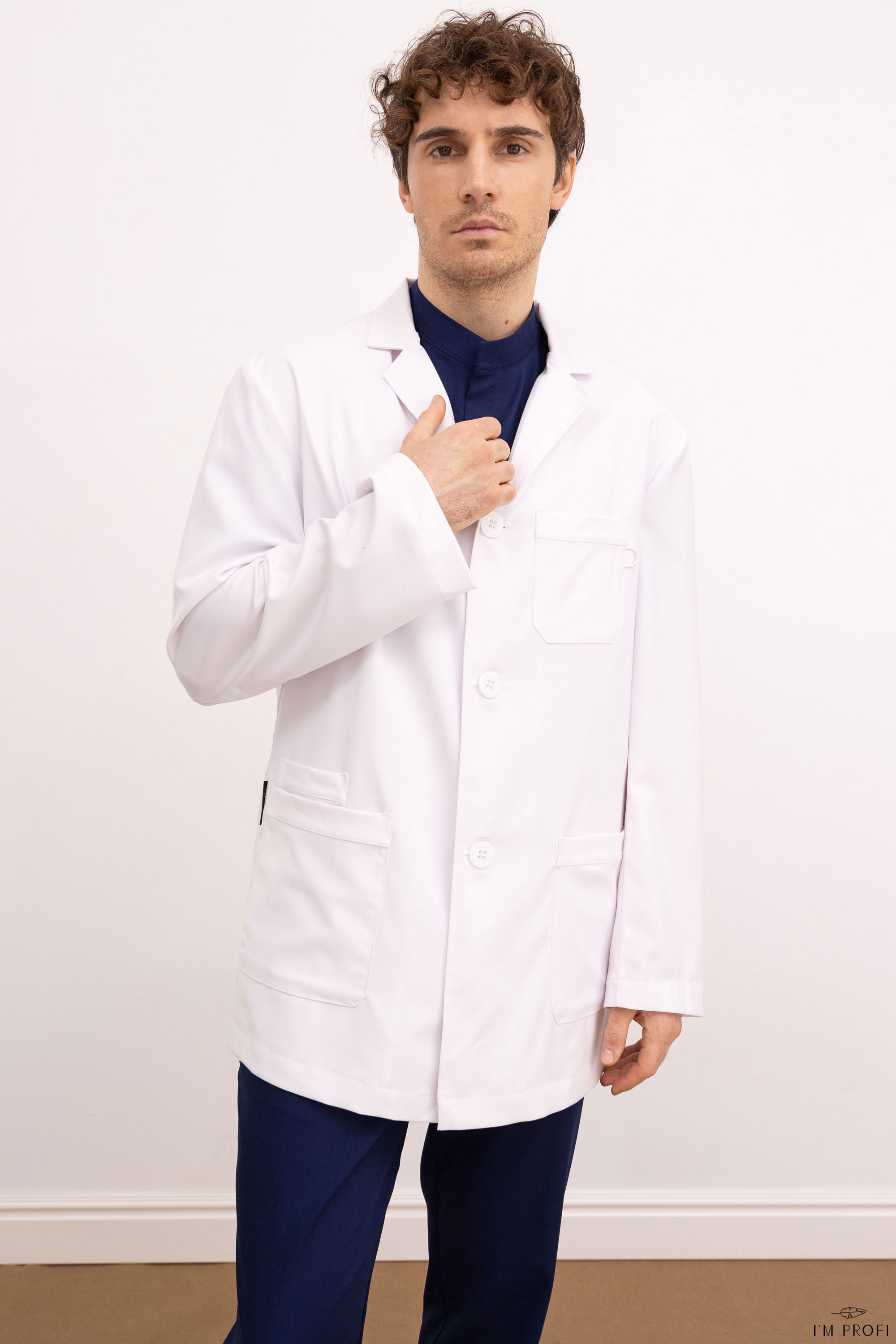Чоловічий медичний халат – P306 - Зображення 3