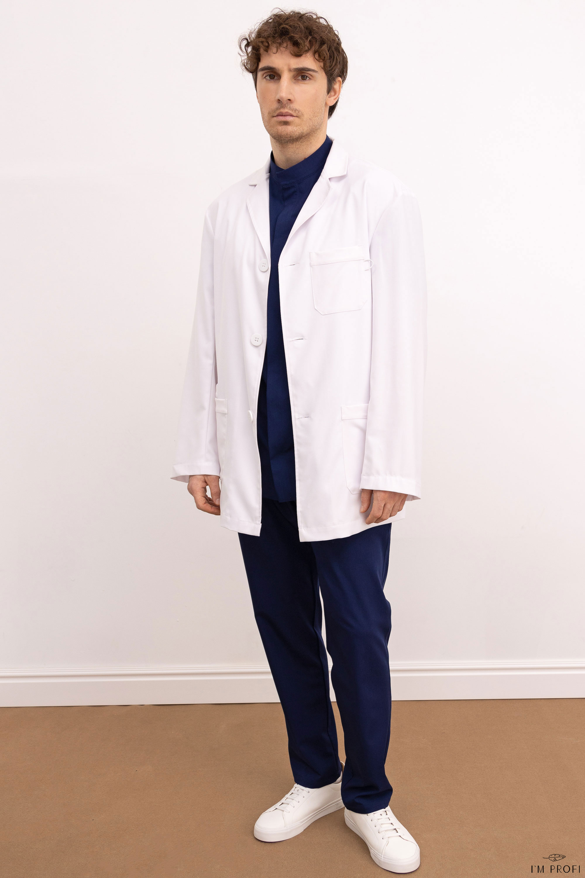 Чоловічий медичний халат – P306 - Зображення 4