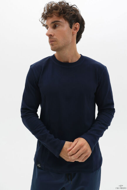 Improfi P146 Mens Longsleeve Blue 01