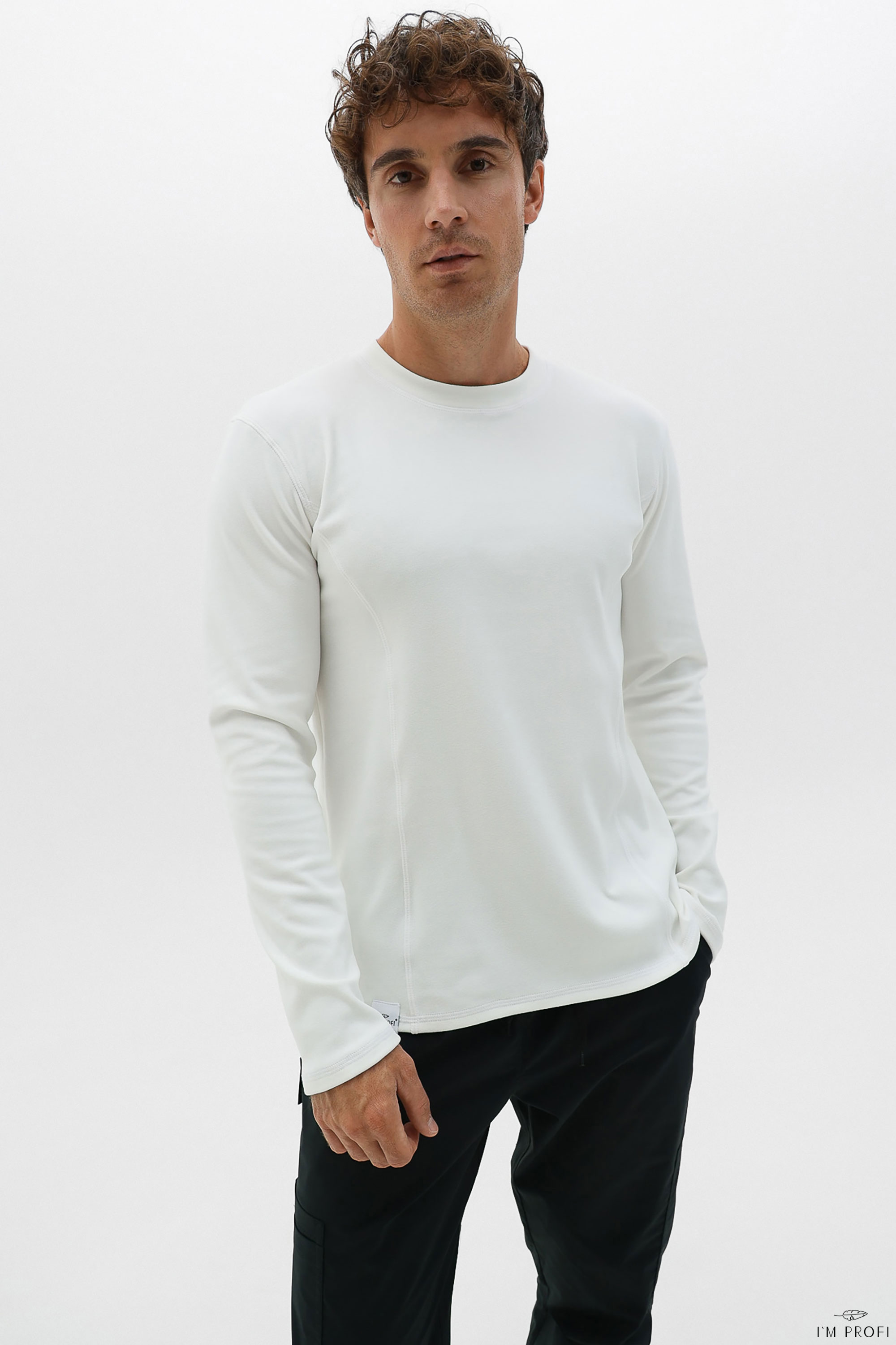 Термобілизна чоловіча, кофта (лонгслив) для медика – P146 - Зображення 4