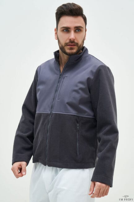 Improfi P156 Mens Sweatshirt Dark Grey 01