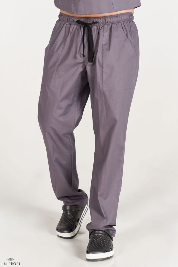 Improfi B129 Mens Scrub Pants Grey 01