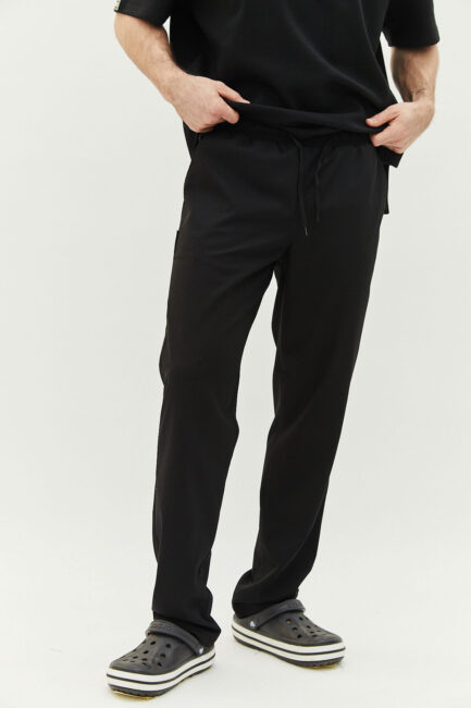 Improfi B240 Mens Scrub Pants Black 01