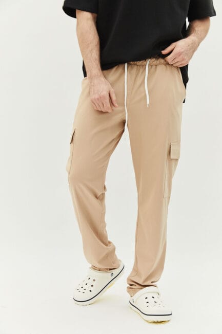 Improfi B251 Mens Scrub Pants Beige 01