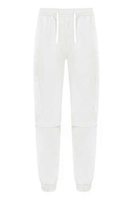 Improfi B257 Mens Scrub Pants White R 01