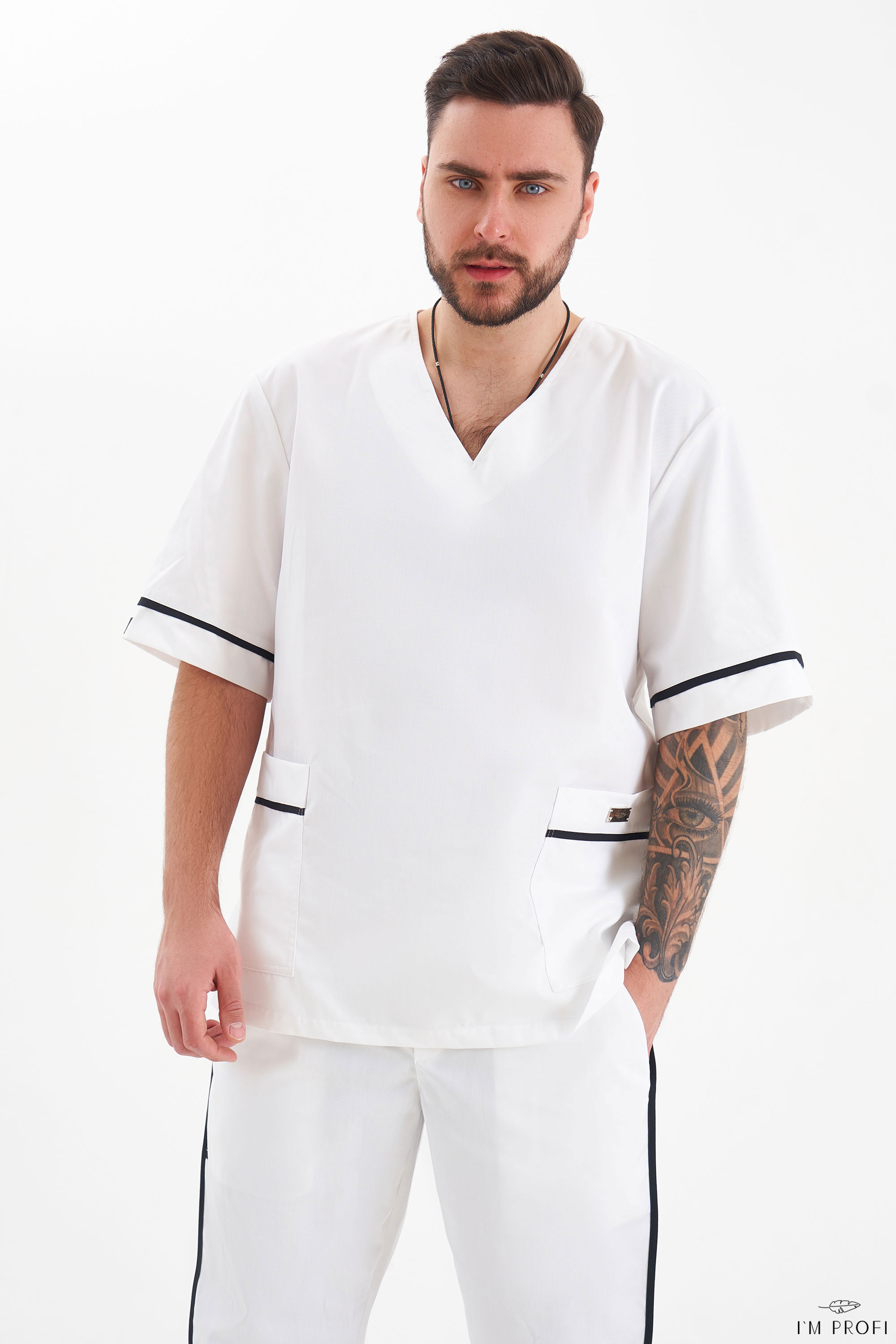 Костюм медичний чоловічий – P202 - Зображення 3