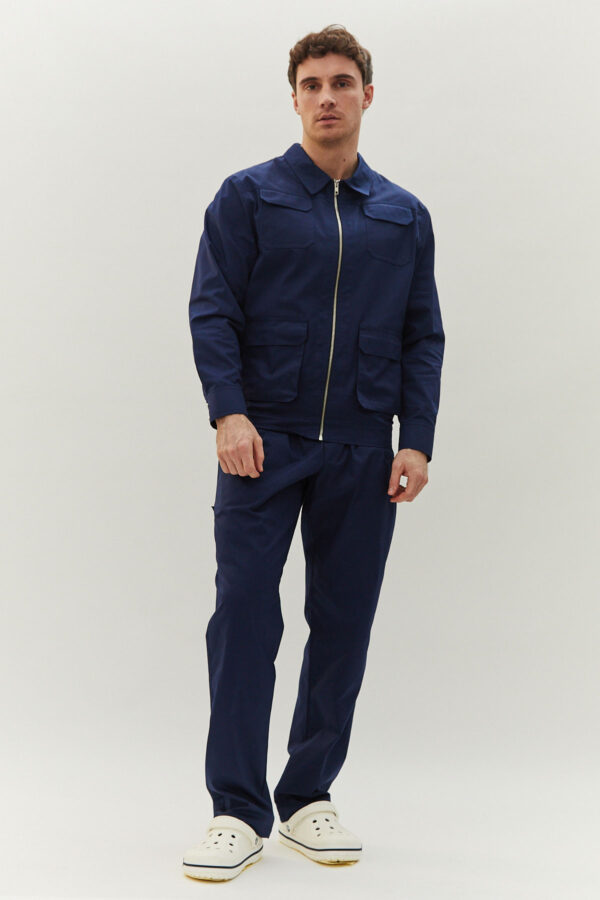 Костюм медичний чоловічий – P236 - Синій