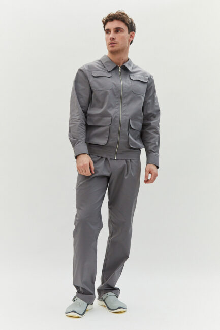 Improfi P236 Mens Scrub Set Grey 01