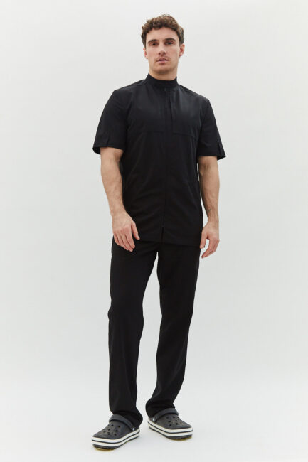 Improfi P241 Mens Scrub Set Black 01