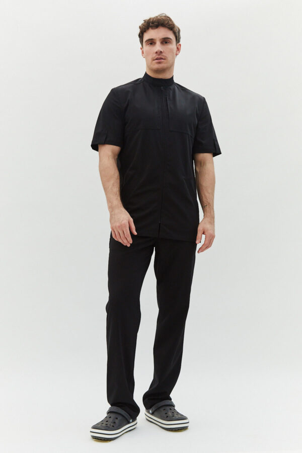 Костюм медичний чоловічий – P241 - Чорний