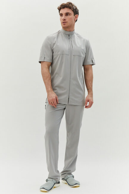 Improfi P241 Mens Scrub Set Grey 01