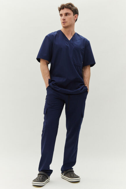 Improfi P251 Mens Scrub Set Blue 01