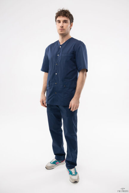 Improfi P277 Mens Scrub Set Navy 01