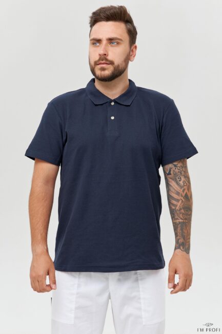 Improfi P136 Mens Polo Navy 01