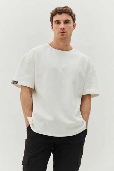 Improfi P228 Mens T Shirt Dark White 01