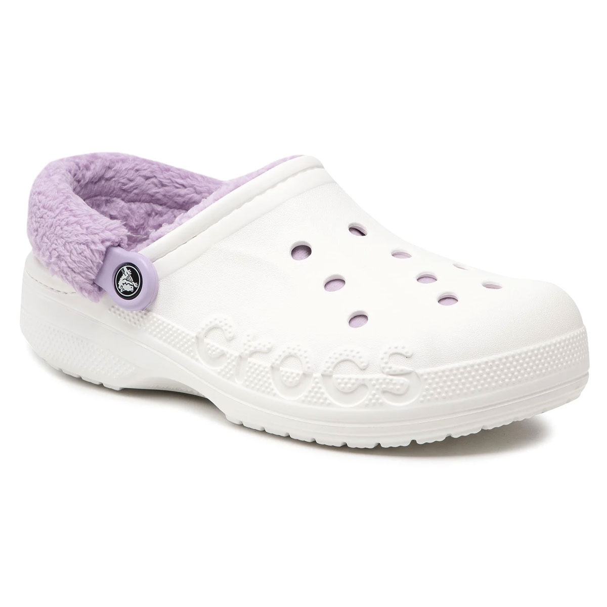 Зимові утеплені крокси CROCS Baya Lined Fuzz-Strap Clogs – 206633 - Зображення 2