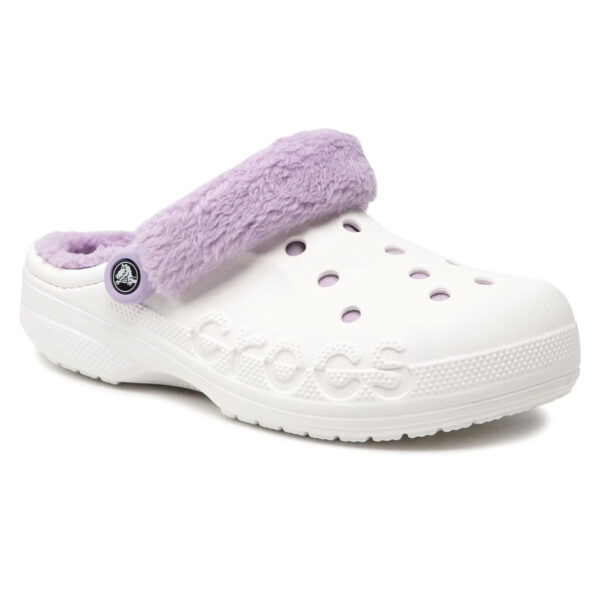 Зимові утеплені крокси CROCS Baya Lined Fuzz-Strap Clogs – 206633