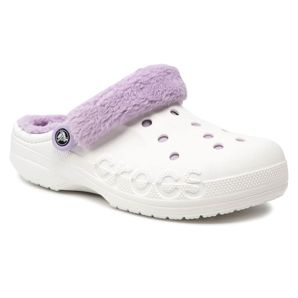 Зимові утеплені крокси CROCS Baya Lined Fuzz-Strap Clogs – 206633 - Зображення 3