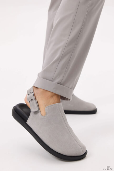 Clogs S013 (сірий)