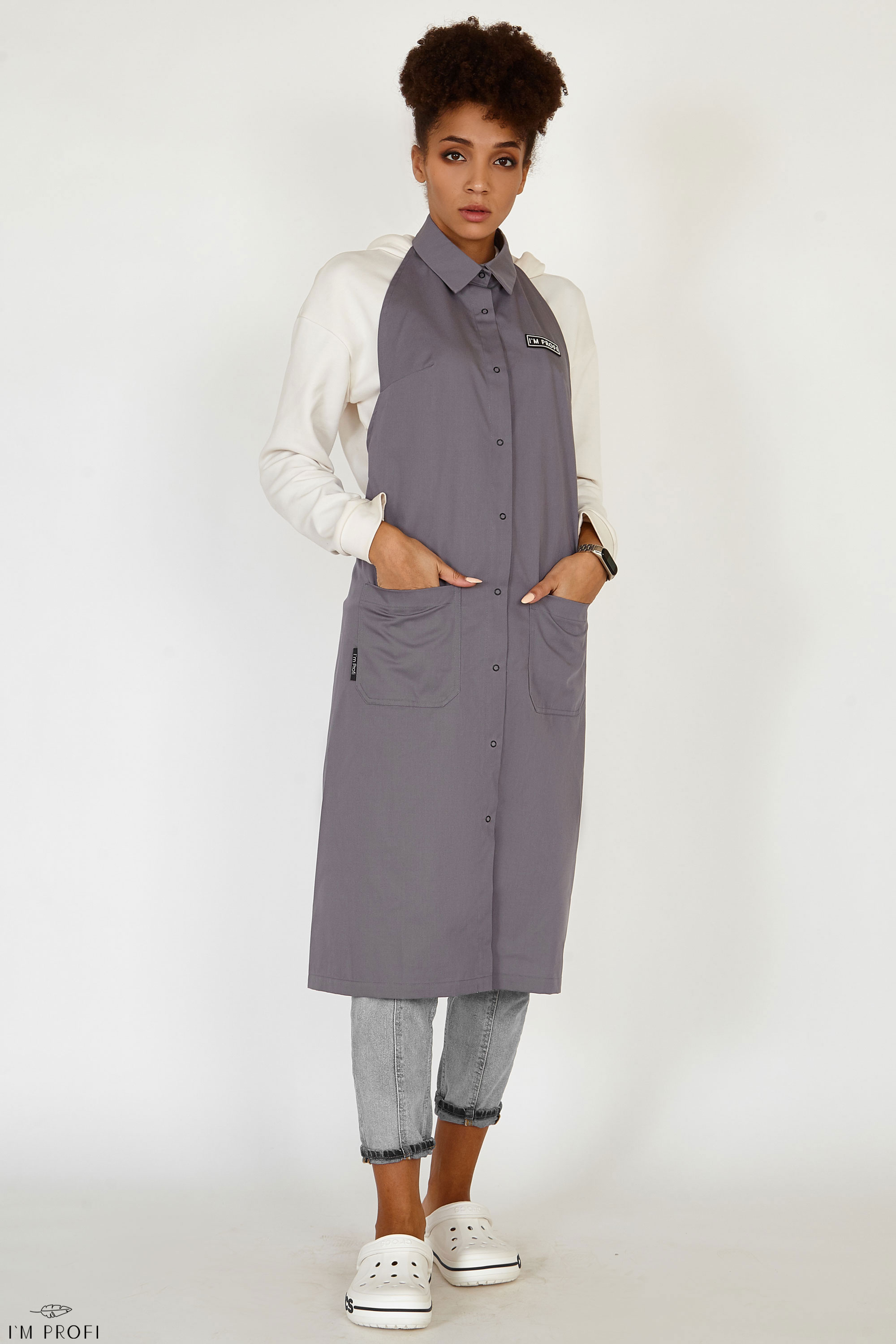 improfi-p113-shirt-apron-gray-01