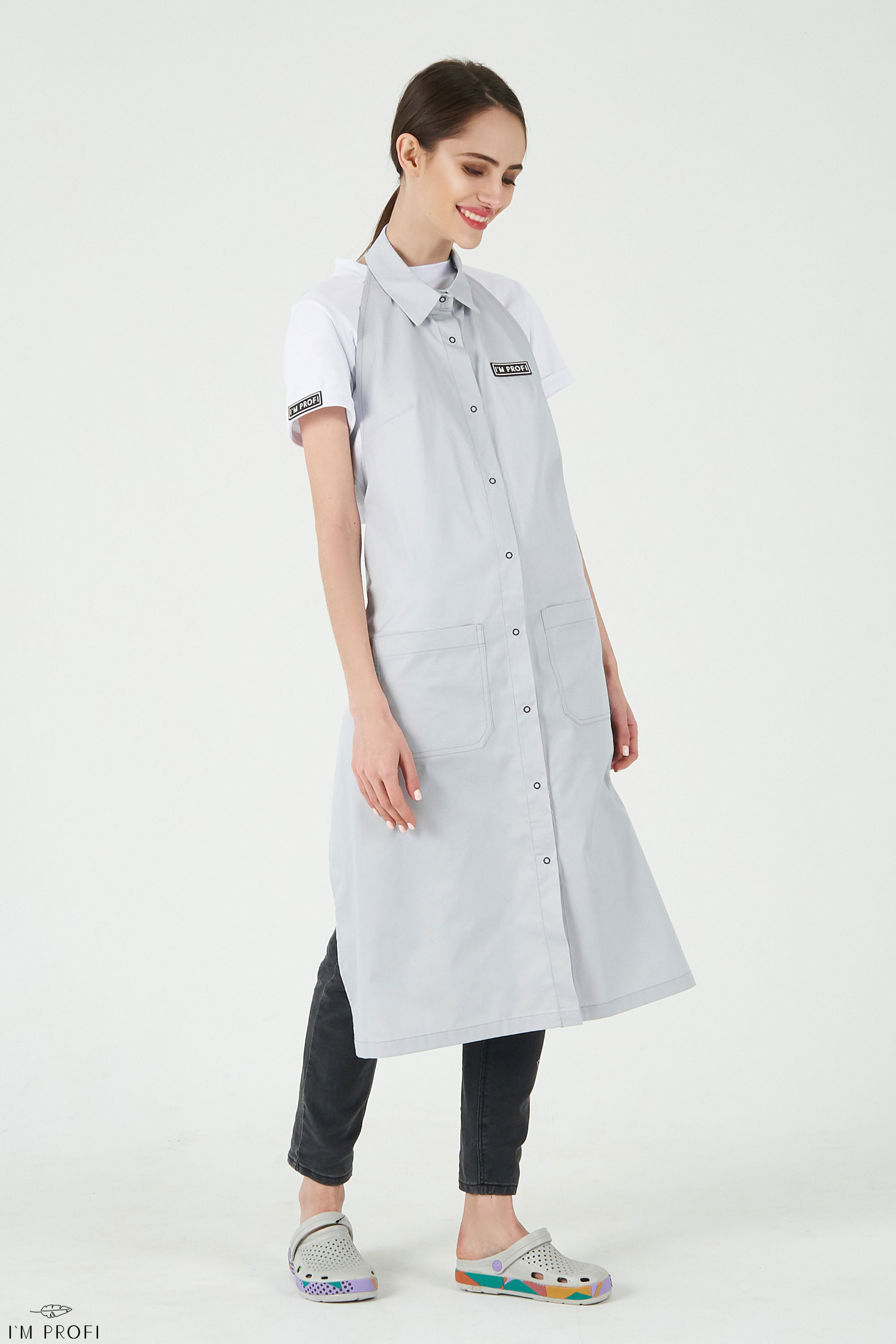 improfi-p113-shirt-apron-light-gray-01