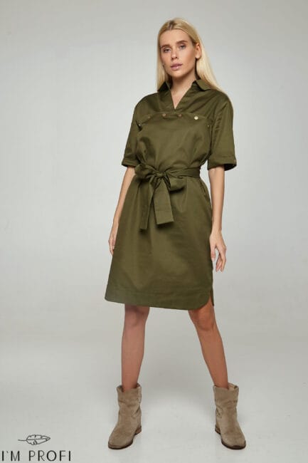 Improfi P83 Dress Khaki 01