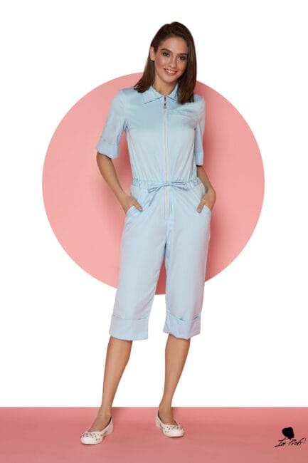 Improfi P01 Jumpsuit Light Blue 01
