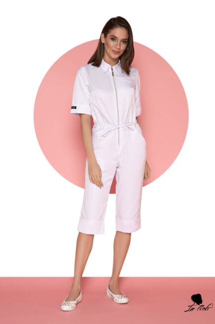 Improfi P01 Jumpsuit White 01
