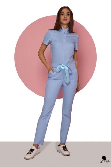 Improfi P17 Jumpsuit Light Blue 01