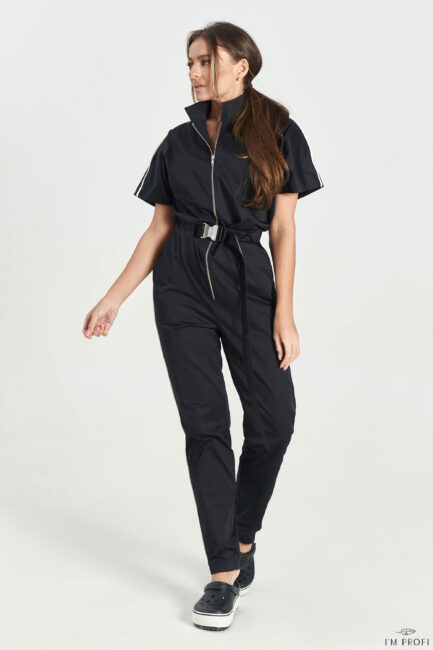 Improfi P186 Jumpsuit Black 01