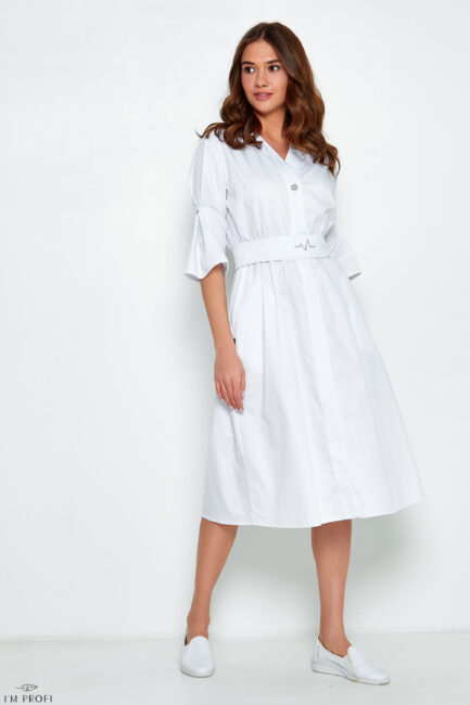 Improfi P105 Lab Coat White 07