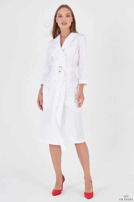 Improfi P140 Lab Coat White 01