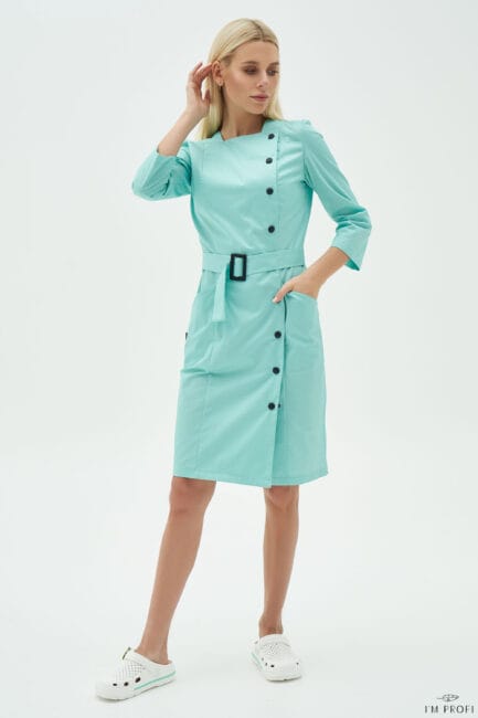 Improfi P147 Lab Coat Mint 01